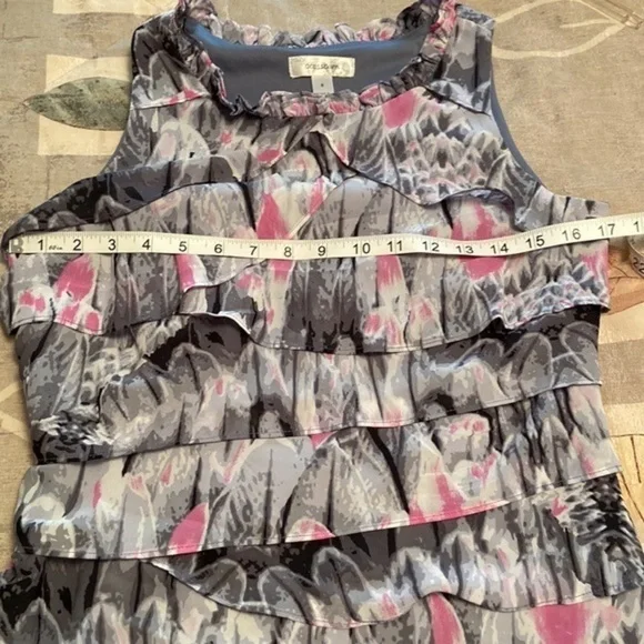 DRESS BARN RUFFLED DRESS - Picture 7 of 8